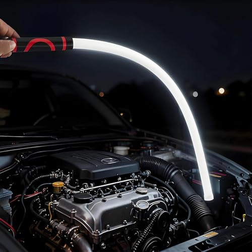2026 New Bendable LED Flashlight Stick, 27 Flexible LED Bendable Work Light, Rechargeable High Lumen Work Light with 3 Brightness Levels, for Car Repairs, Mechanical Inspection & Tight Spaces