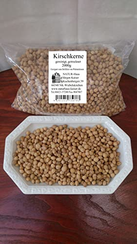 Naturhaus-Kaiser Kirschkerne lose 2kg für Wärmekissen Kirschkernkissen Kissen Kältekissen Füllung Körnerkissen Kerne Füllmaterial Kirschkernsäckchen Fußmassage Handmassage Ergotherapie Physiotherapie