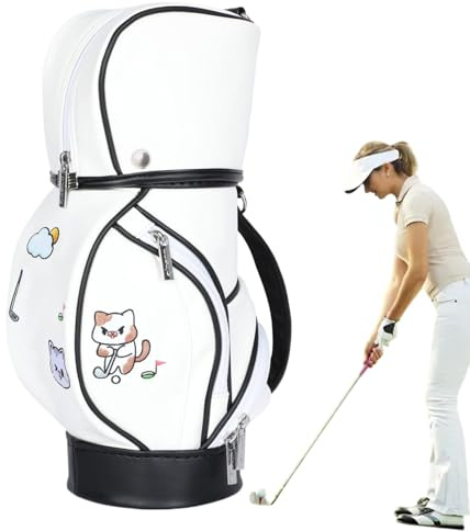 S per mazze da golf - Zaino organizzatore con stile - da golf per esterni, per uomini e donne dilettanti in interni esterni e giardino