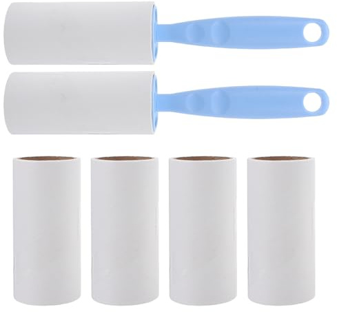 NOLITOY 8piezas Rodillo Quitapelusas para Coche Compacto Unidades Reutilizables para Viajes y Limpieza de Ropa Tapicería de Hogar y Coche