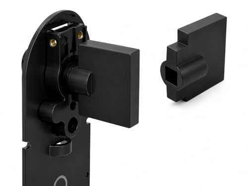Adattatore compatibile con Yale Smart Lock Linus L2 per porte con pomello interno/accoppiamento in ABS ad alta resistenza per serratura intelligente, installazione rapida e professionale