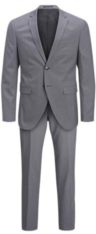JACK & JONES Herren jprfranco suite noos Anzug, Light Grey Melange, 48 EU