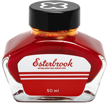 Esterbrook Tinte für Füllfederhalter in der Farbe Shimmer Tangerine, im Glas, Größe: 50 ml, EINK-SHIMMERTANGERINE