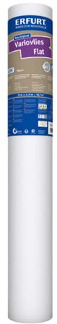 Erfurt Variovlies Flat Classic 150 g/m² Papier peint recouvrable en cellulose lisse 1 rouleau 25 x 0,75 m