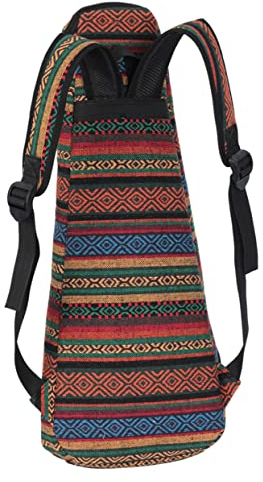 Supvox 1stk Ukulele-rucksack Ukulele Tasche Tragbares Ukulele-paket Tragbare Tragetasche Aufbewahrungstasche Tenor-ukulele-auftritt Tasche Für Tenor-ukulele Nylon Schultertaschen Mode