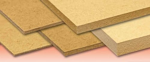 MDF Board Furniture Panel, MDF 25mm Thickness, Choose Your Panel Size Versatile Alternative to Cut To Size Crafts Hobby Sheets (2, 1220mm x 1220mm, 4 ft x 4 ft)