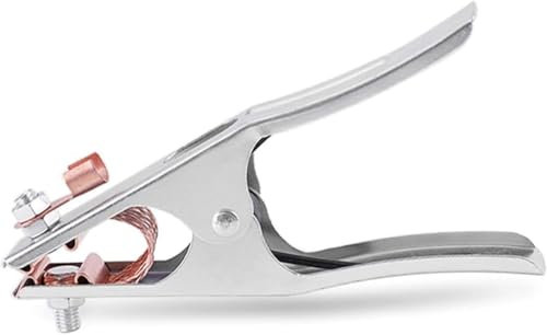 topolenashop Morsetto di massa per saldatura 300A, bocca 50mm, Pinza Per Saldatrice, Morsetto di Terra, Morsetto per saldatura, Art.451030
