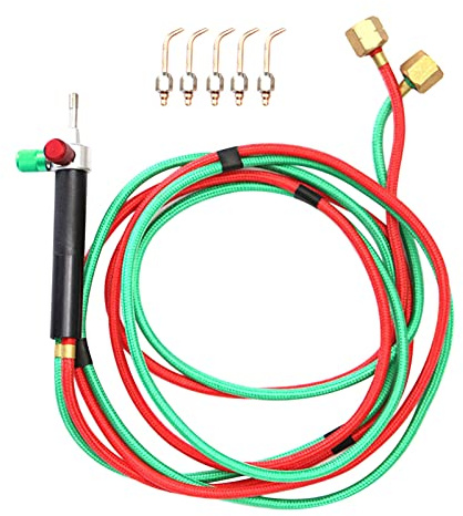 Joyas Gases Soplete de soldadura Joyeros Herramienta corte y con puntas intercambiables para reparación joyería construcción aficionados artesanía escultura metálica soplado vidrio electrónica fabrica