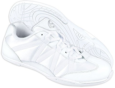 chassé Ace II Youth Cheerleading Shoes - Zapatos de animación blancos para niñas, Blanco, 38.5 EU