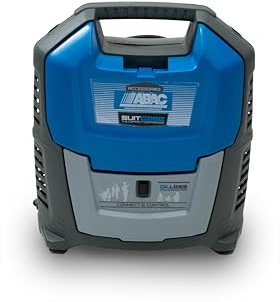 Compresor de aire ABAC Suitcase 0 sin aceite 1.5HP 8bar 160l/m