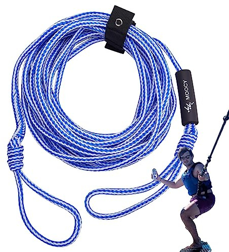 Cuerda tubular para barco,Tubos portátiles remolque remo - Suministros para deportes acuáticos con portadores resistentes a los rayos UV con soporte cuerda para kayak, esquí acuático,