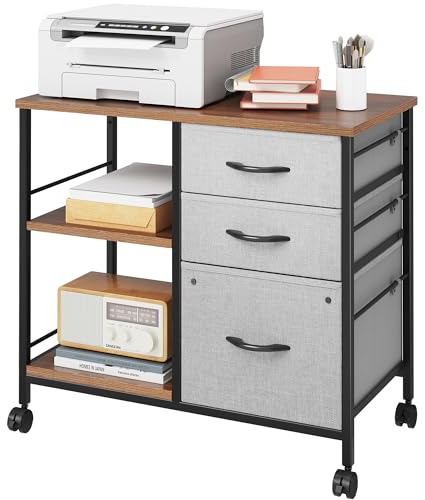 YITAHOME Aktenschrank, Abschließbar Metall Büroschrank