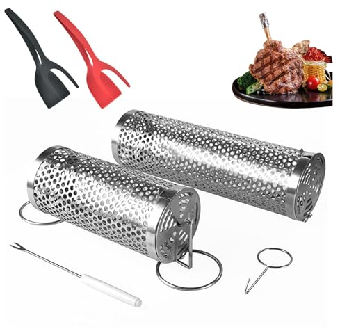 HJXBD888 Rejilla para Parrilla De Barbacoa, Ccesorios Barbacoa De Obra Bandeja Barbacoa, Funciona con Cualquier Parrilla,Style2