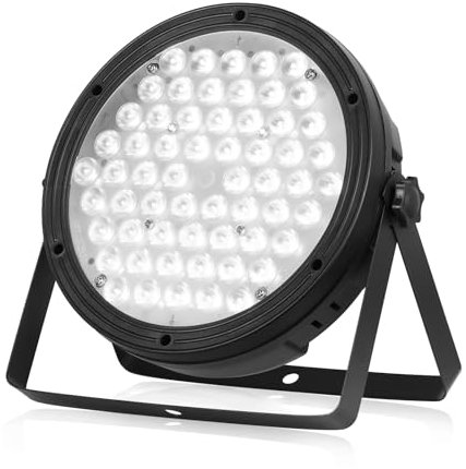 Betopper LED Stage Lights,120W RGBW 4 in 1 Par Light, RA>90 High CRI Sound-Activated Led Spotlight Disco Lights with DMX512, DJ Lighting for Party Wedding Club Bars Show (1S)