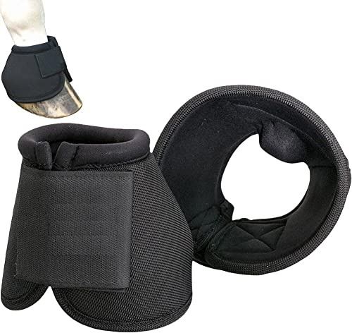 Tsffae 1 Pair Horse Boots Prevent Overreach Horse Boots and Lightweight Horse Hoof Boots Equine Horse Supplies for Maximum Protection and Comfort