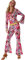 dressforfun Hippie Kostüm Set, 60er Jahre Kostüm, Kostüm Disco Damen, 70er Mode Damen, Kostüm Hippie Frau, Hippie-Kostüm, Flower Power Kostüm, Hippie Damen, Schlaghose, Kostüme Fasching Damen - XXL