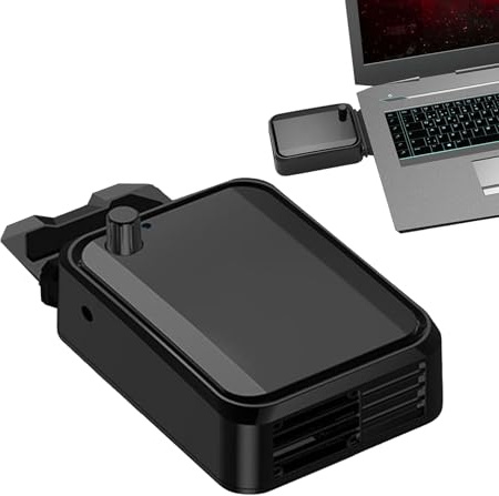 Raffreddatore per computer portatile - Ventola per PC,Controllo del Silenziatore Radiatori portatili per Multitasking Lavoro Intensivo Gioco Studio Caldo Rendering Video