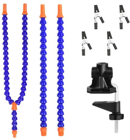 Helping Hands Lödverktyg - Fyrklosvetsplattform | 360 Graders Roterande PCB-hållare Fyra Armar Hjälpande Händer, 4 Flexibla Armar Med Justerbar Bordsbordsklämma Roterande PCB-hållare För Figurer