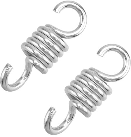 2 Pz Gancio Molla Per Sacchi Pesanti Oscillanti Per Impieghi Gravosi Per Sedie Sospese Sospensione a Molla Di Estensione Pesanti Corda Sacco Di Sabbia Ala