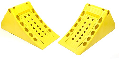 Easy Link 2X LKW Hemmschuh Unterlegkeil Gleitschutz 6500Kg Anhänger Auflieger