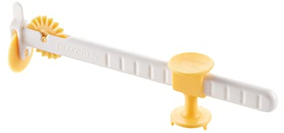 Tescoma 630029 Rotella tagliapasta per forme tonde, una rotella liscia e una rotella ondulata, linea DELÍCIA