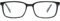 GROOVY Lunette de Lecture pour Homme et Femme, lunette de vue femme anti Lumiere Bleue, Ultra Leger et Confortable a Porter pour Adulte Design CARRÉ Couleur NOIR, Dioptrie +2.5