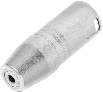POPETPOP Adaptateur XLR Jack Convertisseur Audio Mâle Femelle Accessoire Microphone Technologie Fluide Conception Polyvalente