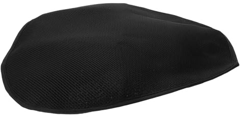 Parliky Cojín Gel Asiento Moto Transpirable con Malla Aislante Térmico Resistente Manchas Compatible para Scooter Eléctrico y Bike Fácil Instalación Protección