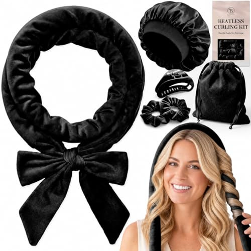 Heatless Hair Curling Kit Asta Morbida 160 CM per Curls