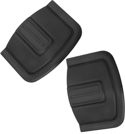 JOINPAYA 2pcs Ergonomic Bow-shaped Plastic Backrest Replacement for Conference Chairs Wear-resistant Office and Training Chair Back Shells 18.5x13 Easy Install Plastic Back for School