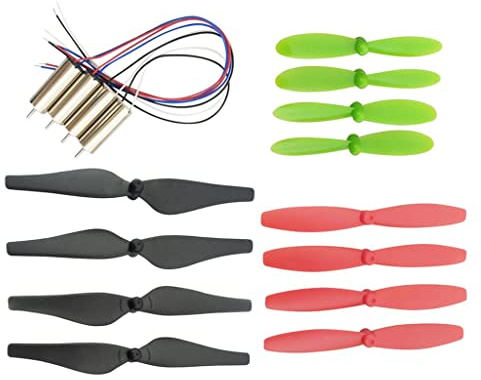 LeeQinersw Mini Cuadricóptero con Motor Sin Núcleo de 7,4 V 8520 con 71 Mm/65 Mm/55 Mm