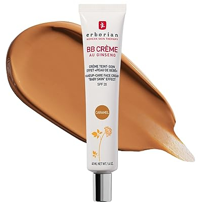 ERBORIAN BB Cream Au Ginseng Baby Skin Effect SPF 20 - Caramel (40 ml)