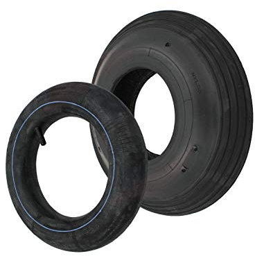 Set Reifen/Decke + Schlauch 4.00-6 355 x 100 mm Sackkarrenräder Sackkarre