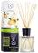 Raumduft Diffuser Jasmin 200ml - mit 10 Rattanstäbchen - Lufterfrischer & Raumerfrischer fur Zuhausem - Boutique - SPA - Aromatherapie