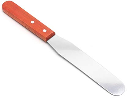 Sugaring Cane Metallspatel um Zuckerpaste 21cm (1x Metallspatel)