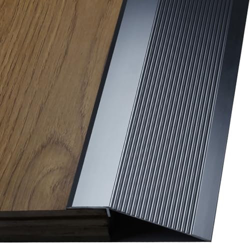 Rampe de seuil en Aluminium, Bande de Transition de Sol, Rampe antidérapante pour Fauteuil Roulant, réducteur de seuil de Sol pour Portes, Scooters, Bagages Robots, flûte de Bordure de Porte d'entrée