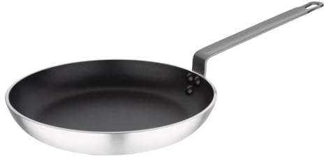 Vogue Frypan Aluminium Non, stick Teflon Platinum Plus, 280x45 mm 11'x1.8 Inches