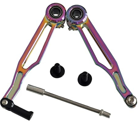 Rxgiasup Sistemi Freno A Maniche Lunghe V Per Mountain Bike 24 Pollici/26 Pollici Lega Costruzione Tecnica Di Precisione Sistema Freno Sicuro Per Biciclette