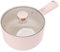 GLOGLOW Pentola Elettrica, Piccola Pentola Elettrica 220V 2,5L Comoda Padella Multifunzione per Uso Domestico (Spina UE)