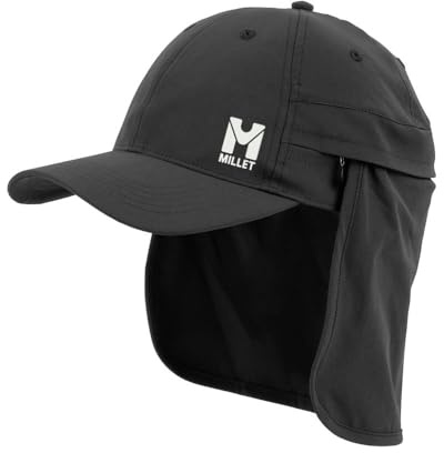 MILLET – Trekker II Cap – Casquette Mixte - Rabat Protège Nuque – Randonnée, Trekking, Lifestyle