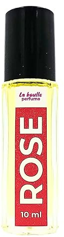 Rose Roll-On Perfume - Long-Lasting Elegant Floral Fragrance - Vegan, Handmade, 10ml Rollerball