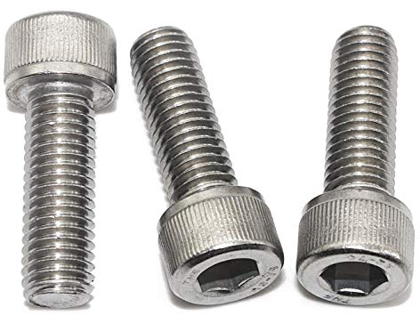 50 Stück Zylinderkopfschrauben DIN 912 A2-70 Edelstahl M 5 x 20 mm Zylinderschrauben