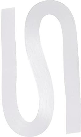 PATIKIL Quilling Papier Weiß 120 Stück 3mm x 54cm Quilling-Papierstreifen Origami Papier für Quilling Kunst DIY Papierhandwerk Handwerk