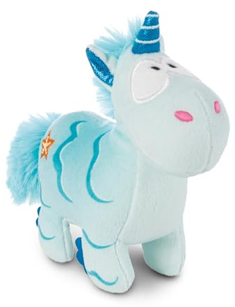 NICI Kuscheltier Einhorn Aquario 13cm - Meeres-Einhorn Kuscheltier mit großen Knopfaugen, Einhorn Plüschtier für Schmusetierliebhaber, Stofftier – 49707
