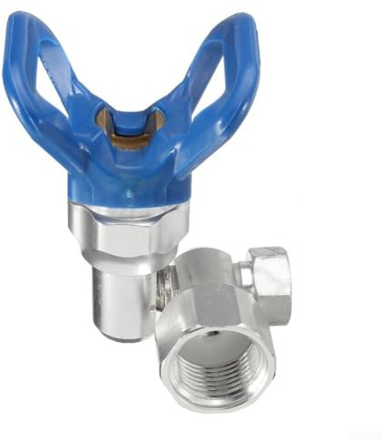 Zilimontt Magnum Contractor Pistolet pulvérisateur Sg1 Sg2 Sg3 Plus Tip E 7/8f7/8 m Vanne d'arrêt Clean Shot pour systèmes de pulvérisation de peinture sans air Joint pivotant en alliage avec