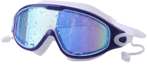 PEPWE Gafas de natación impermeables, antivaho, esnórquel, buceo, para mujeres y hombres, gafas planas para adultos, esnórquel, buceo, gafas impermeables