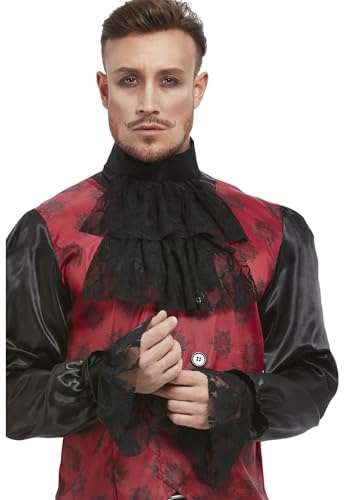 Smiffys Ensemble cravate et manchette, Noir Halloween