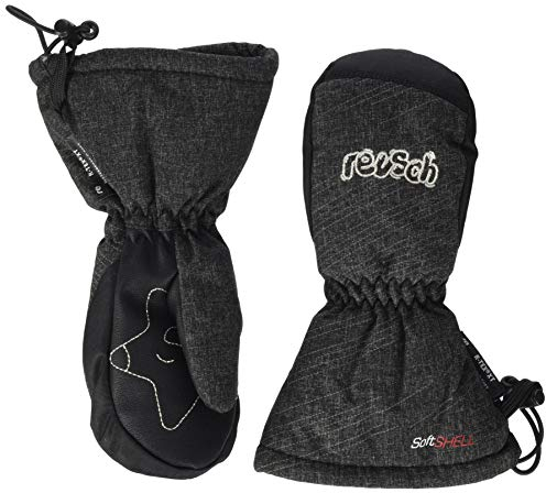 Reusch Kinder Maxi R-Tex Xt Handschuhe, Black Melange, III