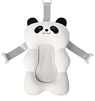 KKPLZZ Cojín de Apoyo para el baño del bebé, Lindo Panda, ratón, Forma de Conejo, cojín de bañera para bebé, cojín de baño Antideslizante Flotante Soporte de bañera de Asiento Suave Soporte de baño