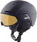 ALPINA Alto Q-Lite, Casco da Sci Unisex-Adults, Black Matt (Gold Mirror), 55-59